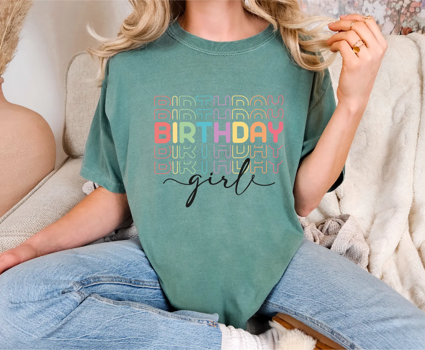 Birthday Girl Comfort Colors T-Shirt