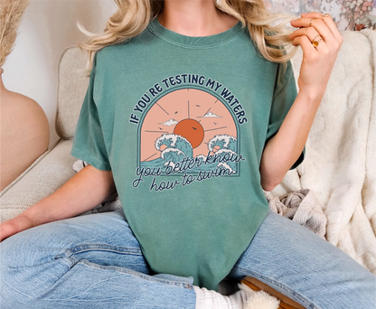 Summer Graphic Comfort Colors T-Shirt