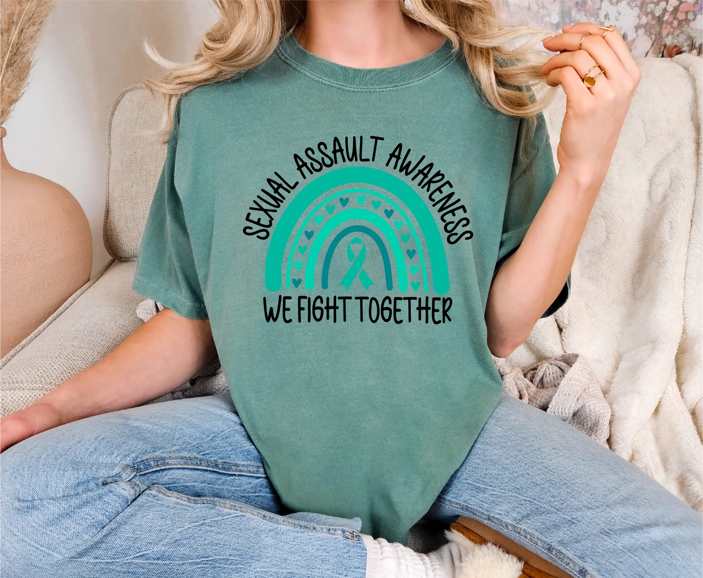 Sexual Assault Awareness Comfort Colors T-Shirt