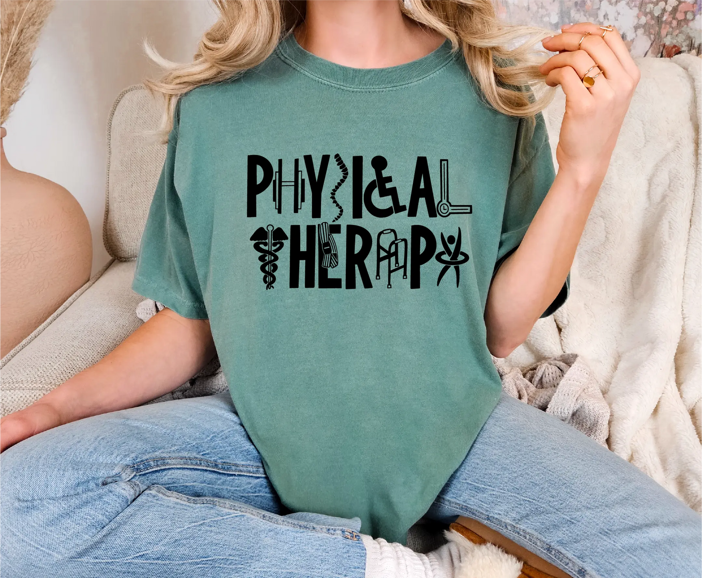 Physical Therapy Comfort Colors T-Shirt