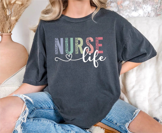 Nurse Life Comfort Colors T-Shirt