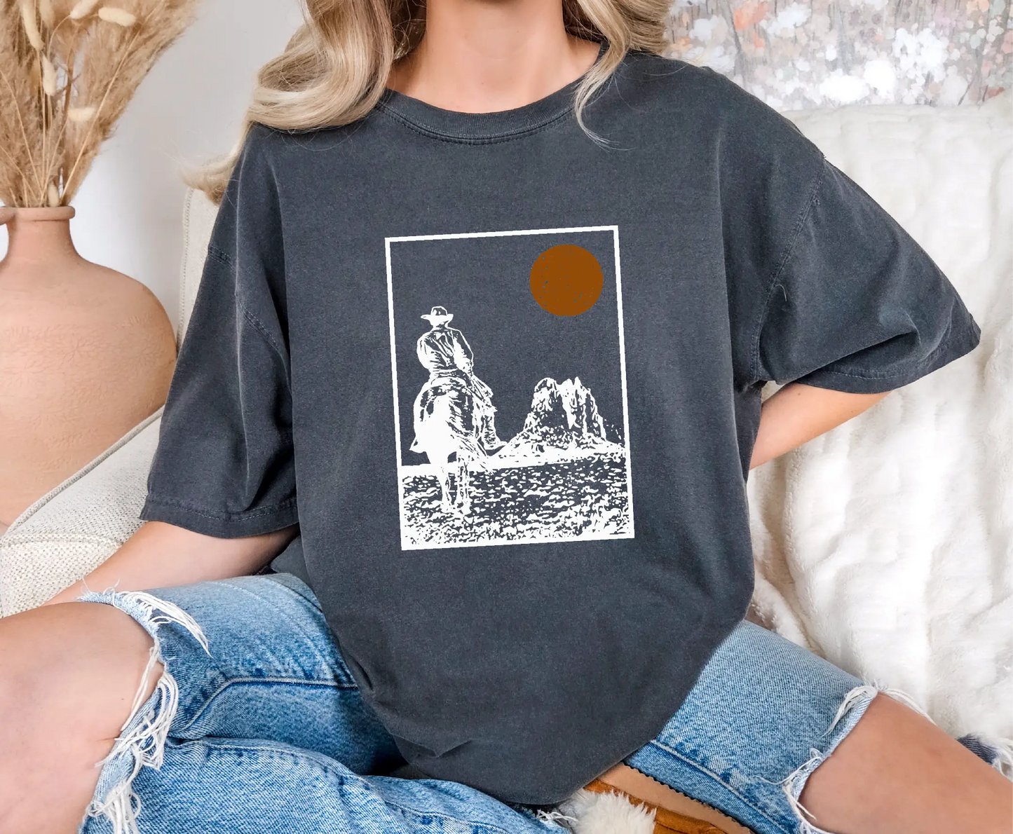 Western Graphic Comfort Colors T-Shirt