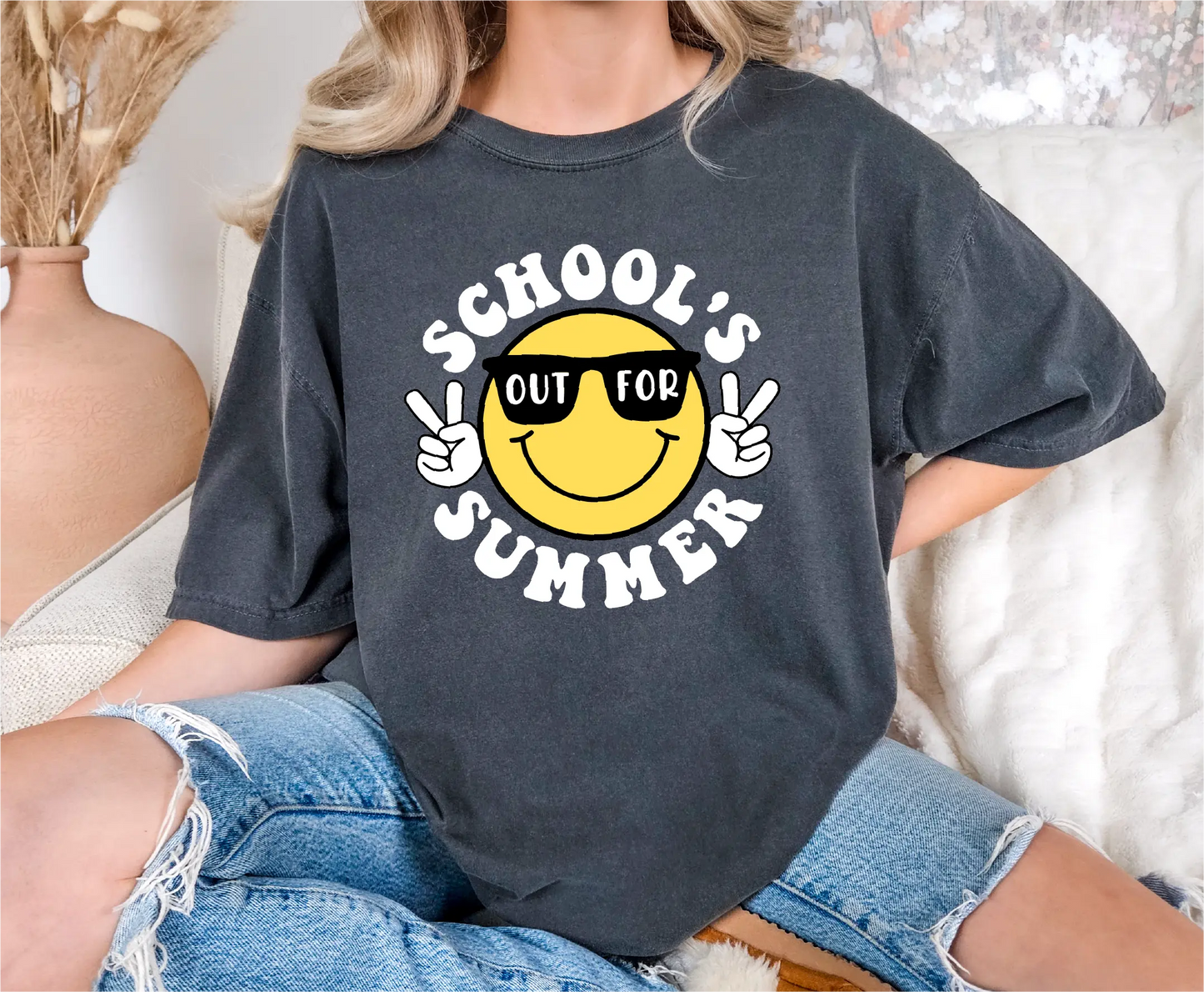 School's Out For Summer Comfort Colors T-Shirt