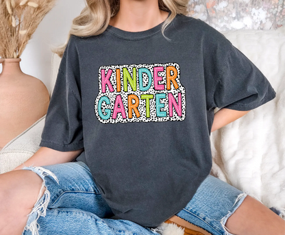 Kindergarten Teacher Dalmatian Comfort Colors T-Shirt