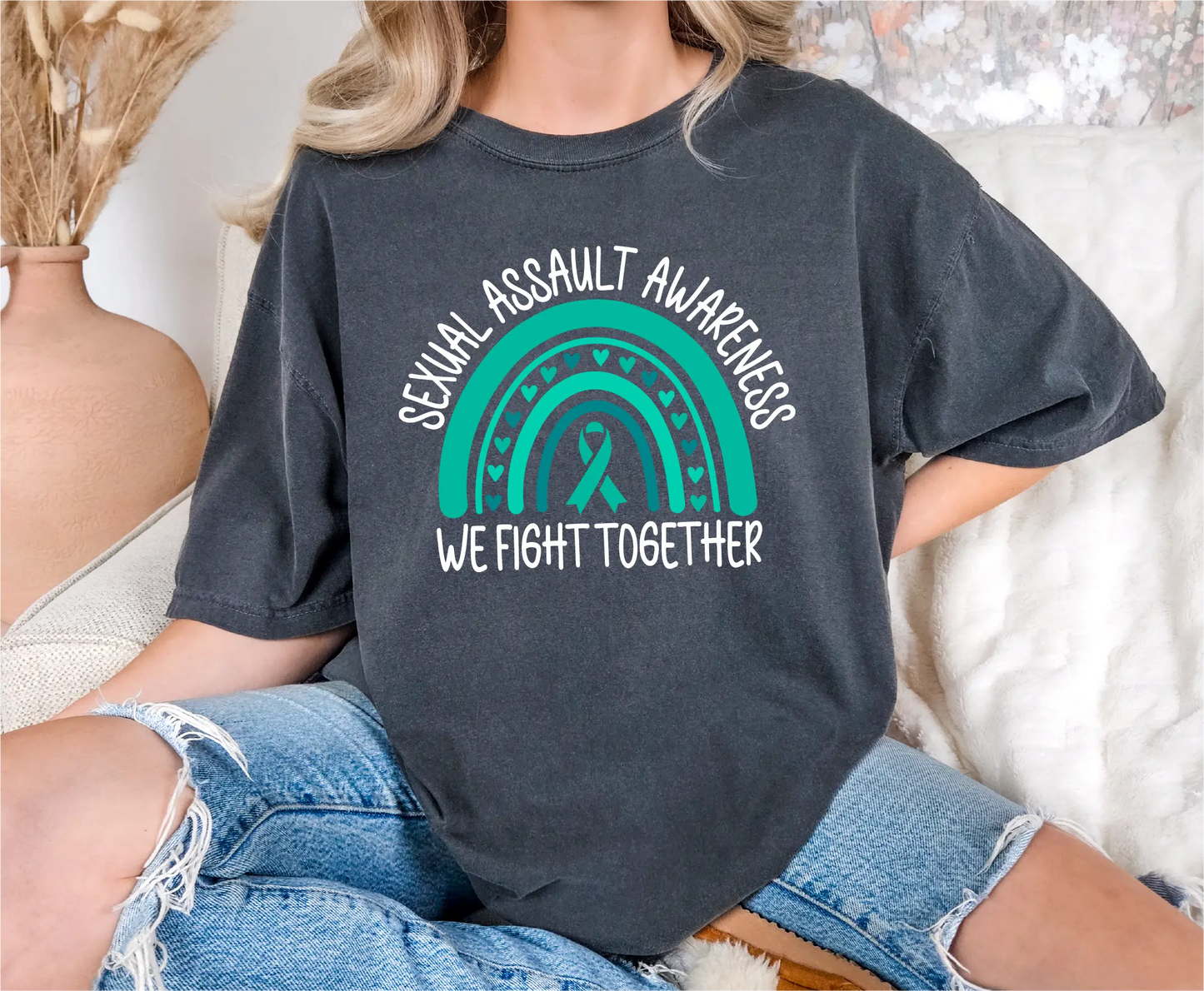 Sexual Assault Awareness Comfort Colors T-Shirt