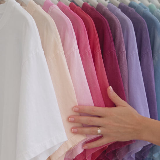 Do Not Ask Me For Life Advice Comfort Colors shirt video: color rack and try-on with dogs
