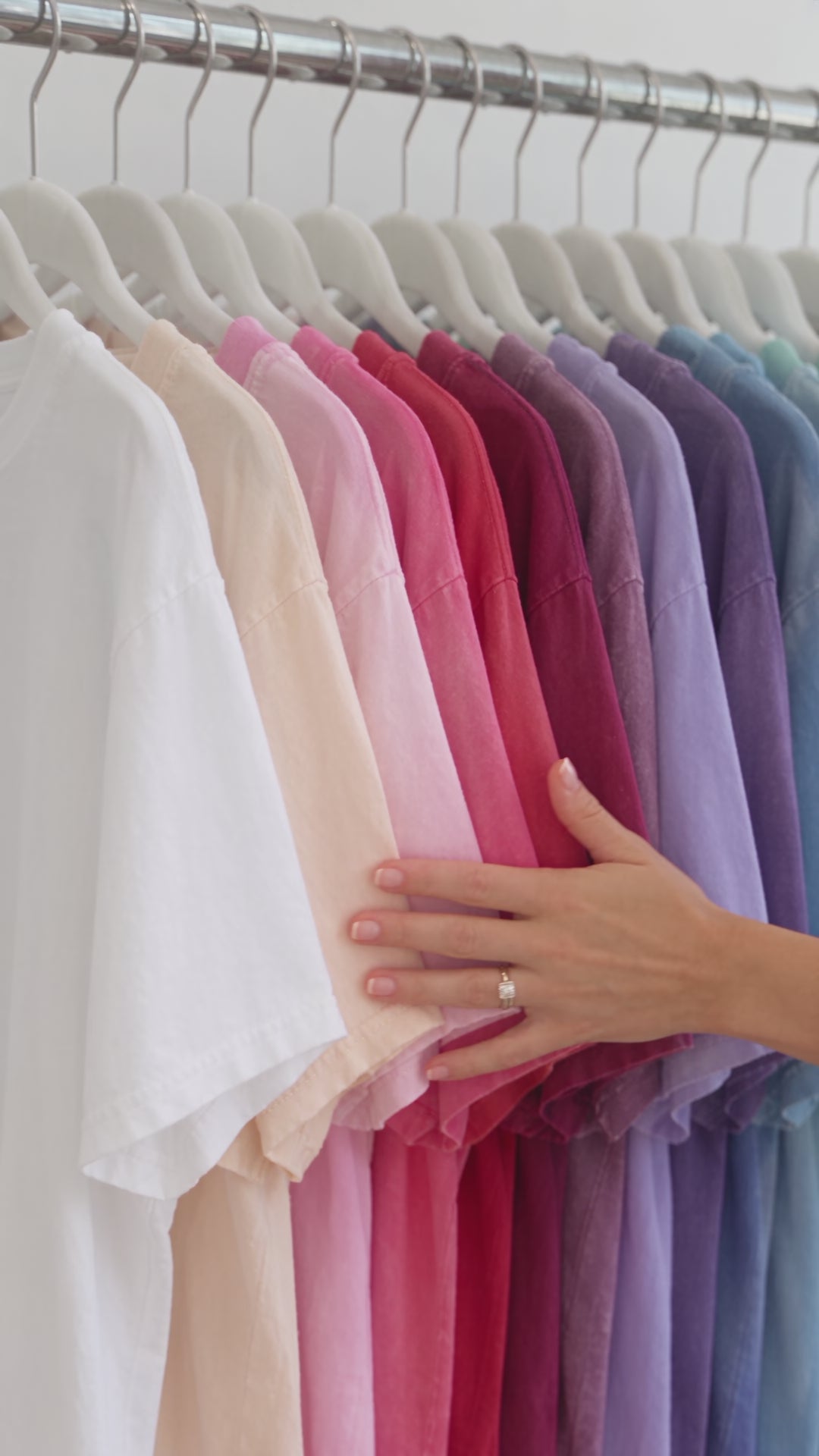 Do Not Ask Me For Life Advice Comfort Colors shirt video: color rack and try-on with dogs